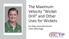 Watch Ron Grigg - Maximum Velocity Wicket Drills: Variations, Programming &  Progressions Online | Vimeo On Demand on Vimeo