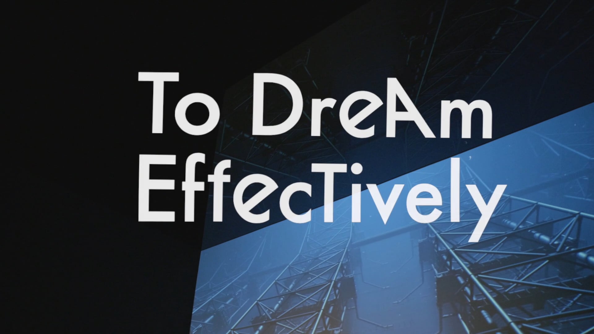 'To Dream Effectively' Exhibition Tour