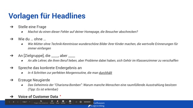 1. Headlines, die verkaufen