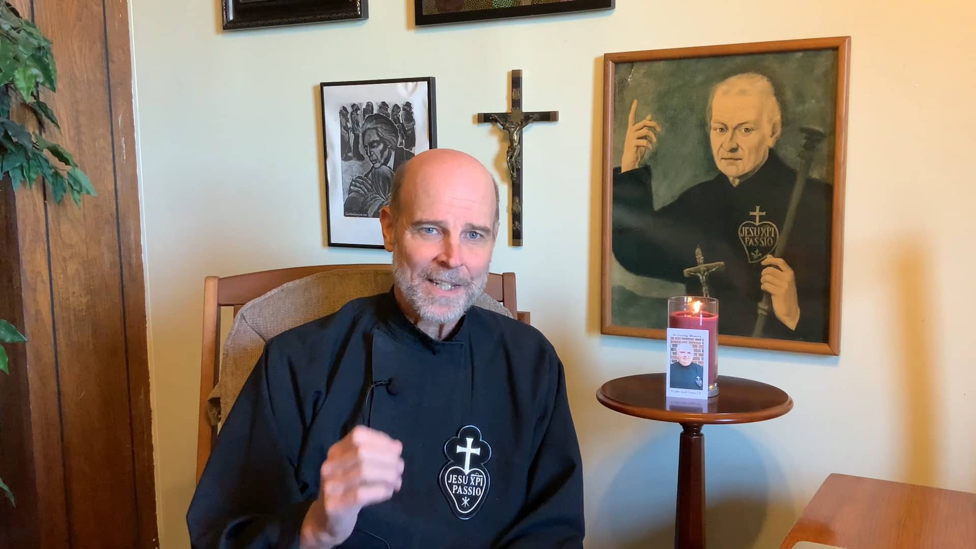 Fr. Jim OShea CP intro-300th Anniversary & New Website! on Vimeo