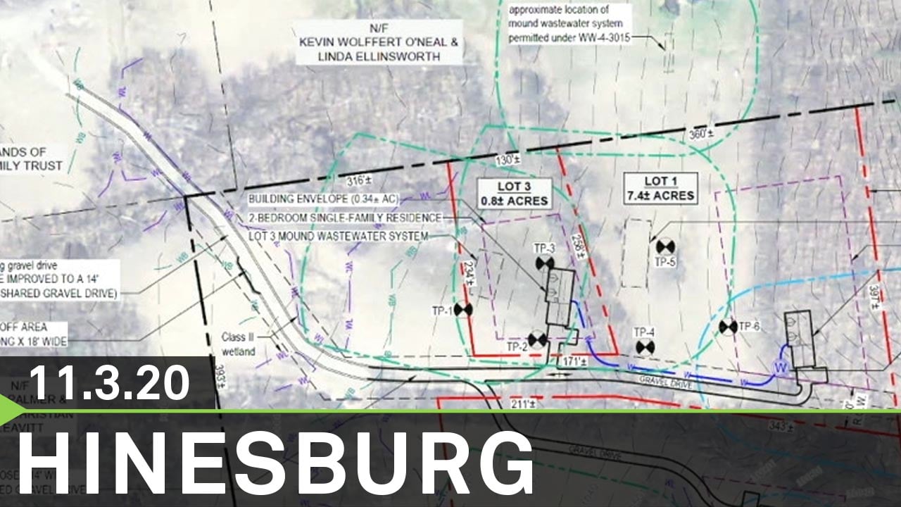 Hinesburg Development Review Board November 3, 2020 on Vimeo