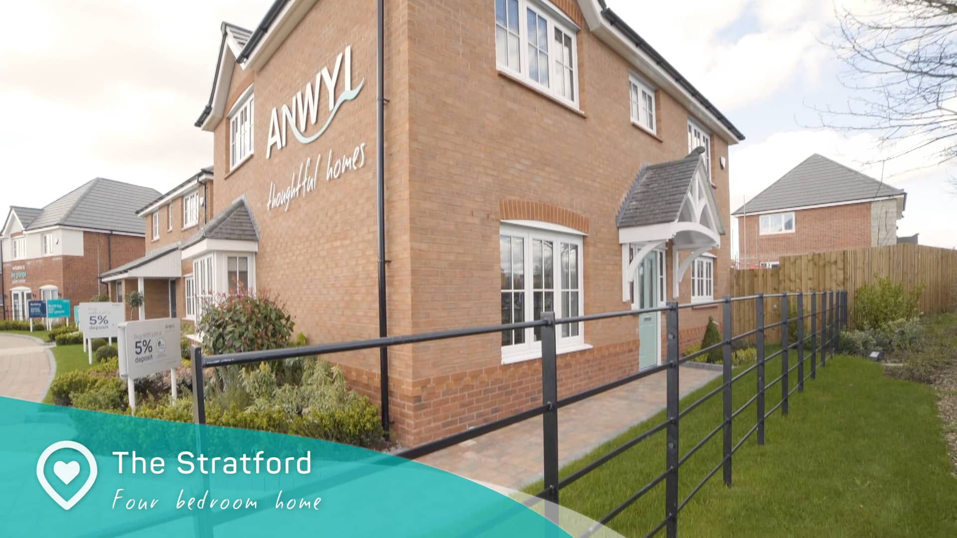 the stratford four bedroom home anwyl homes on Vimeo