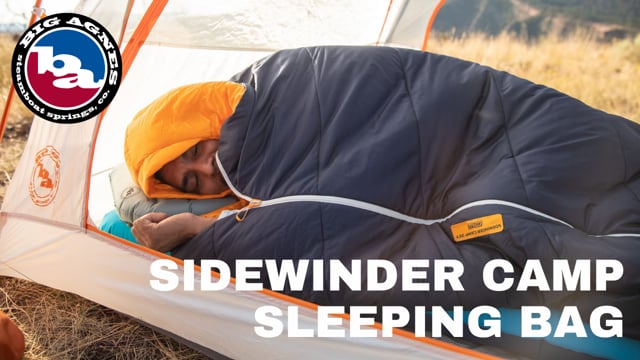 Gear Review: Big Agnes Sidewinder Sleeping Bag