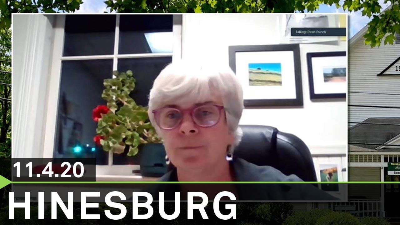 Hinesburg Selectboard November 4, 2020 on Vimeo