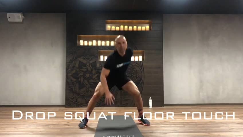 Drop Squat Floor Touch on Vimeo