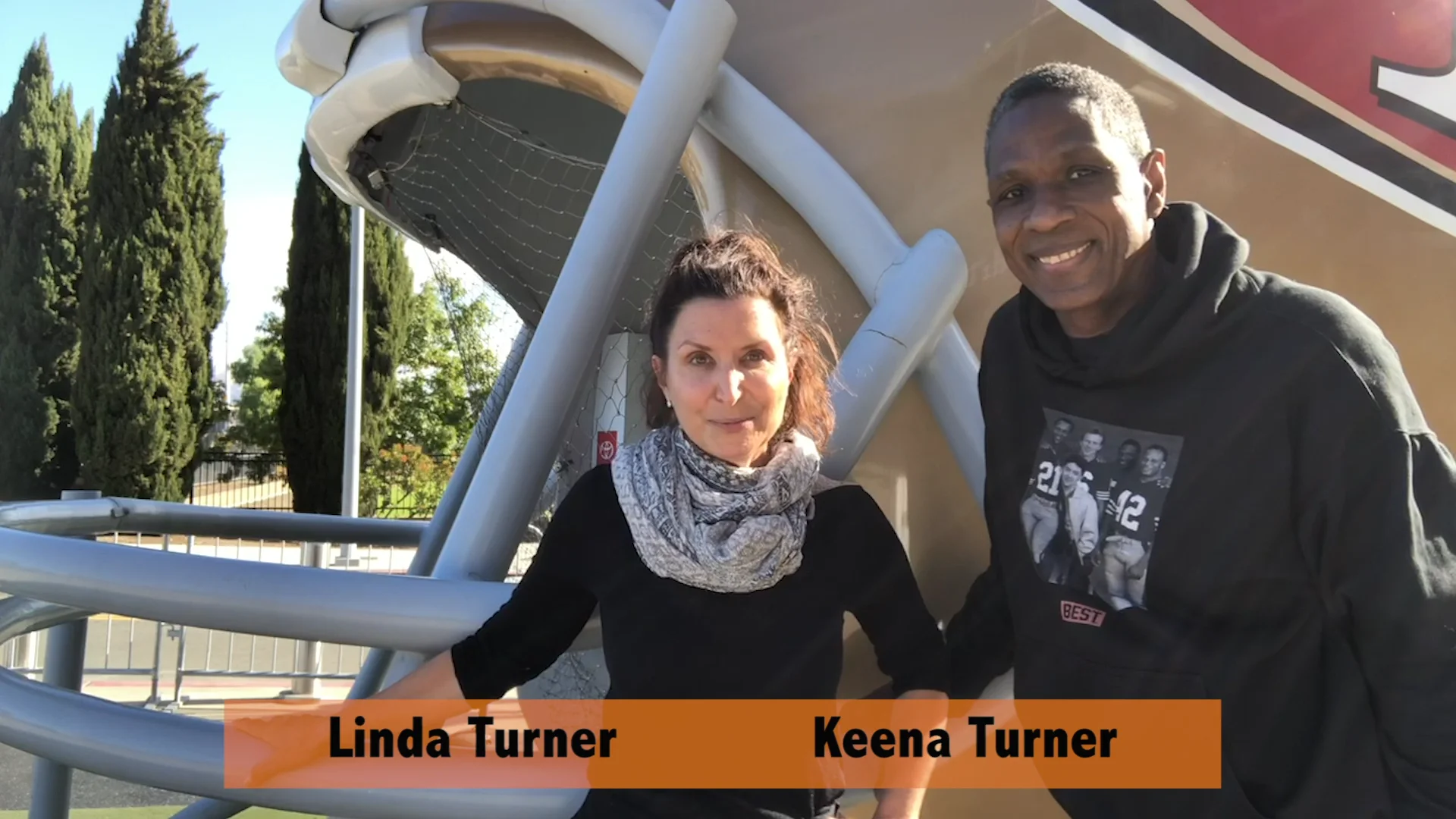 Keena Turner with Linda Turner