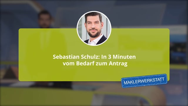 Sebastian Schulz: In 3 Minuten vom Bedarf zum Antrag