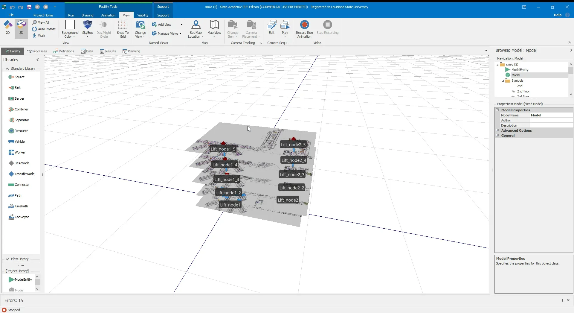 3D Model for Incorporating Processes on Vimeo