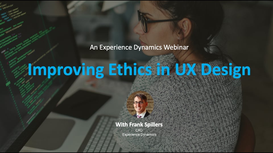 Improving Ethics in UX Design