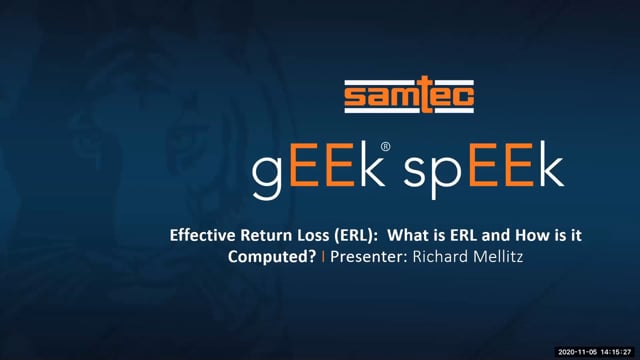 Geek Speek Webinar – ERL Part 1: What is ERL and How is it Computed?