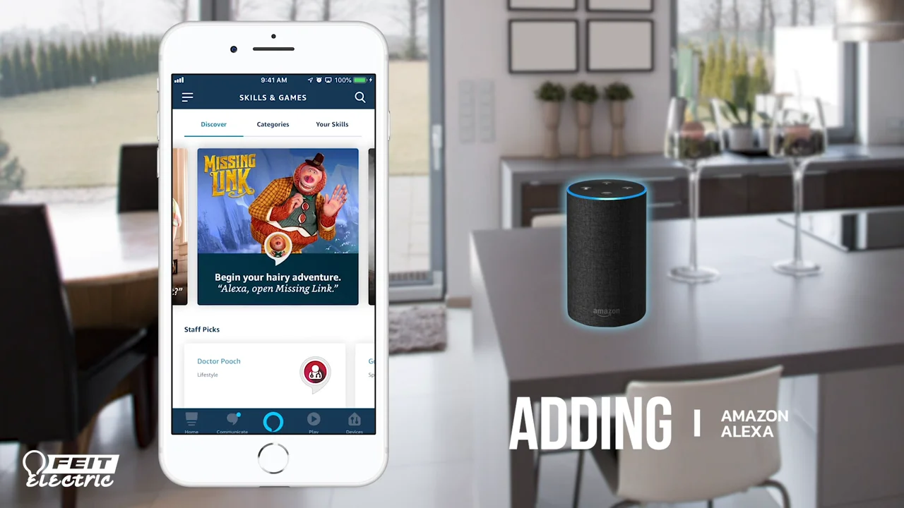 How To Connect Feit Electric Smart Dimmer To Alexa 