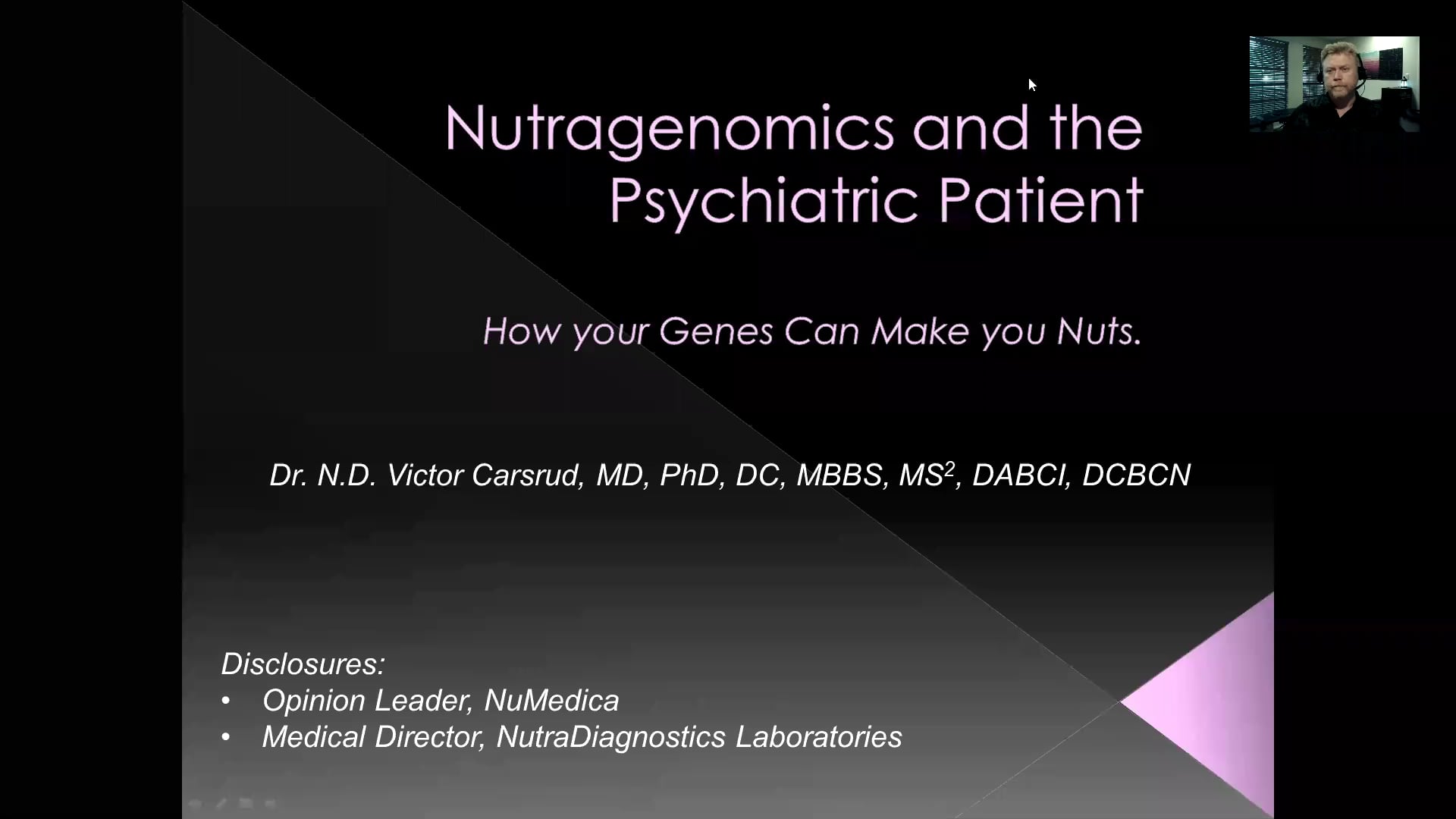 NutriGenomics and Psych