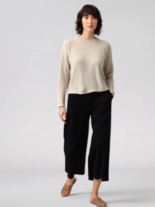 Italian Cashmere Box-Top | EILEEN FISHER