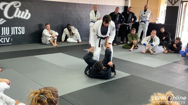 Berimbolo Defense to Knee Cut Pass Attempt when Opponent Uses Knee Shield to Back Take