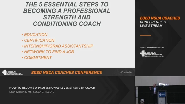 How to become a strength coach