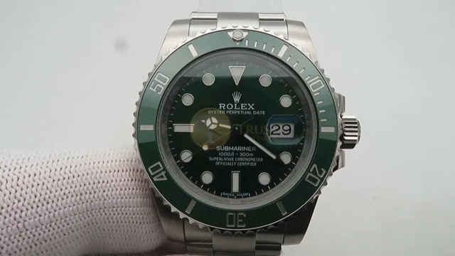 Rolex Submariner Date 116610 LV SS 904L Green Dial Swiss 3135 NEW VSF