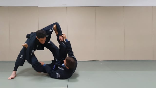 Passage de spider lasso en leg drag