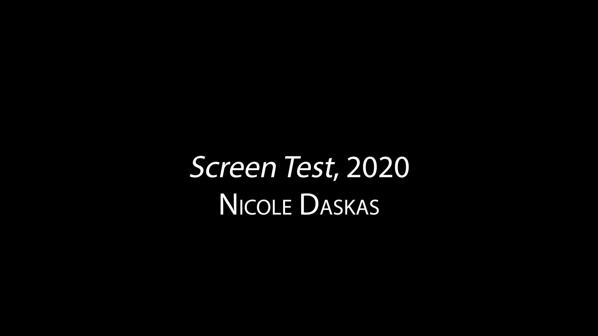Screen Test on Vimeo