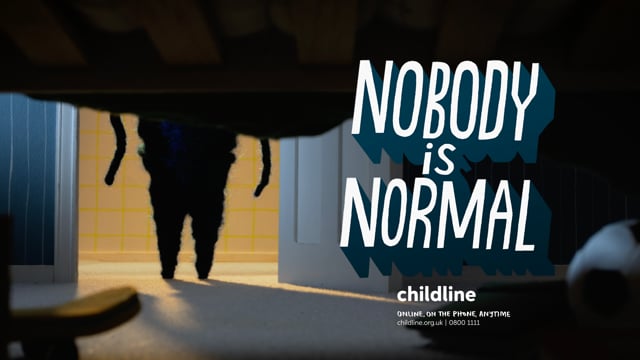 Childline: Nobody is Normal key visual