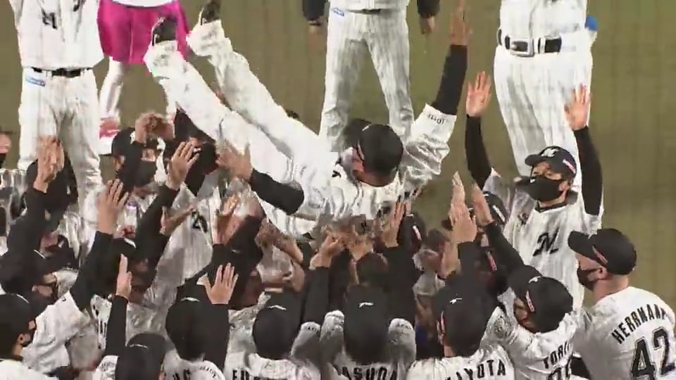 名選手たちの引退セレモニー プロ野球速報 ライブ中継 パーソル パ リーグtv