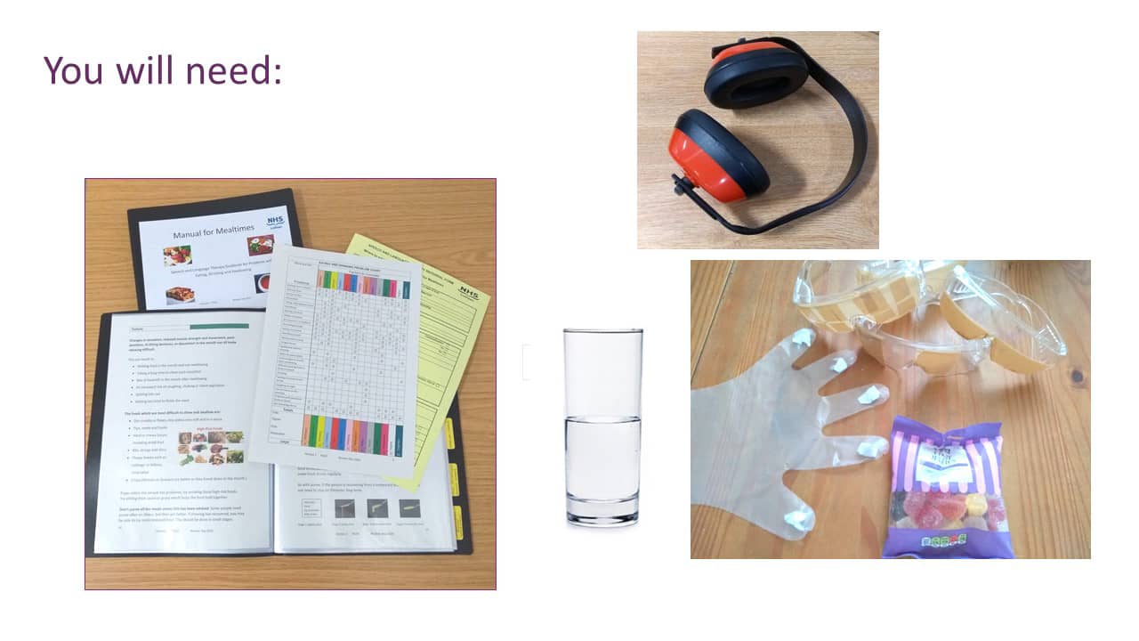 Supporting people with eating, drinking and swallowing using the Manual