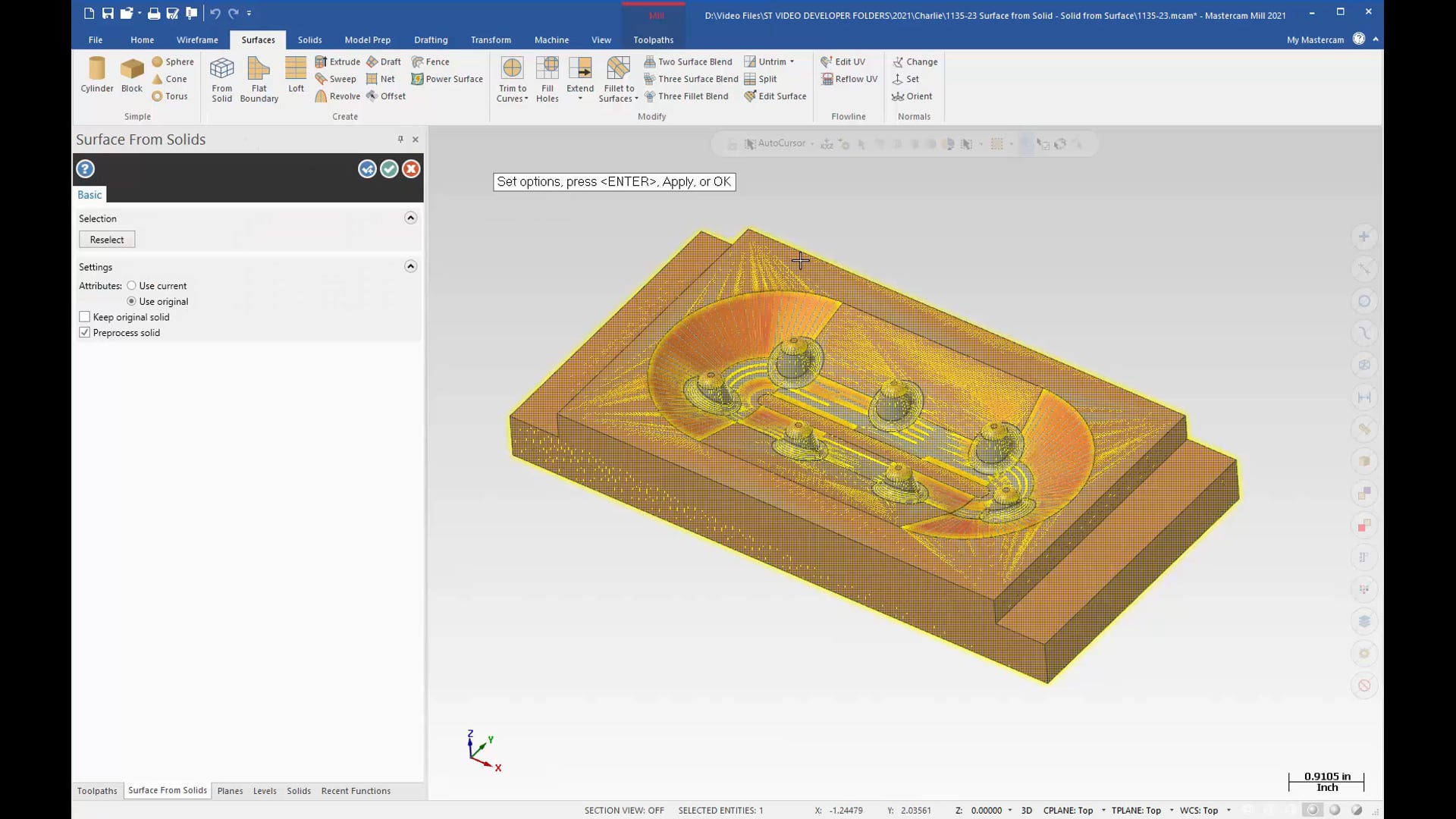 Intro to Surface Modeling