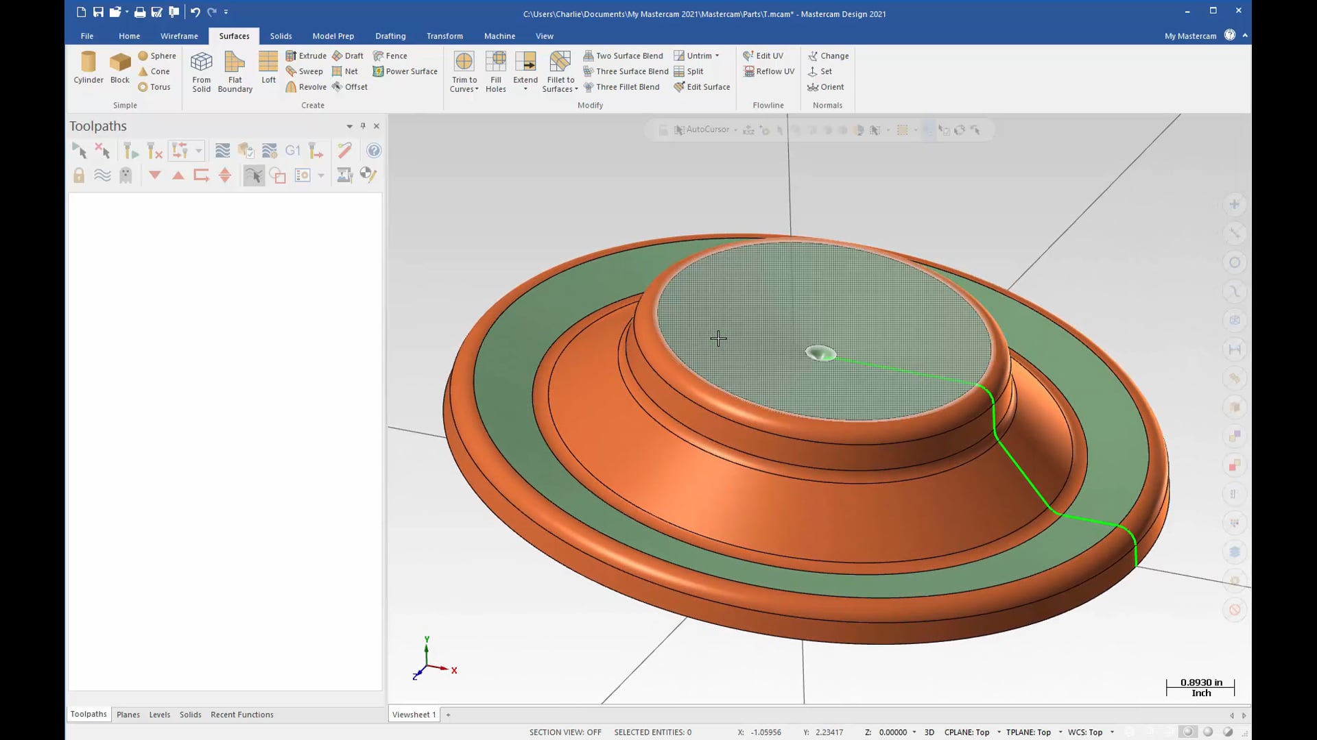 Surface Revolve