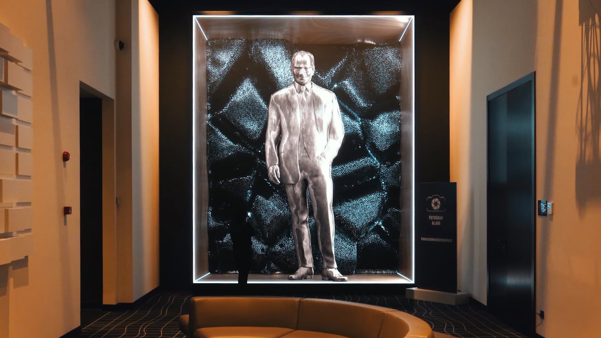 Digital Statue of Atatürk