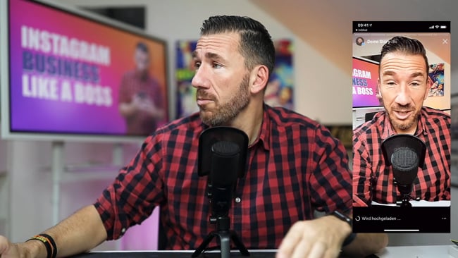 Inshot Workflow für Stories