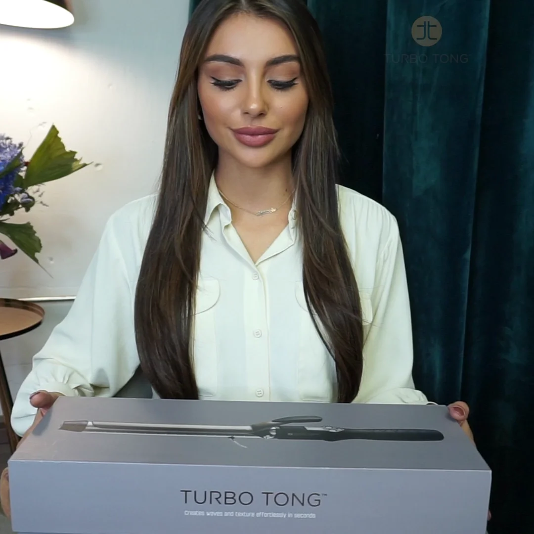 Turbo Tong Extra Long Curling Wand