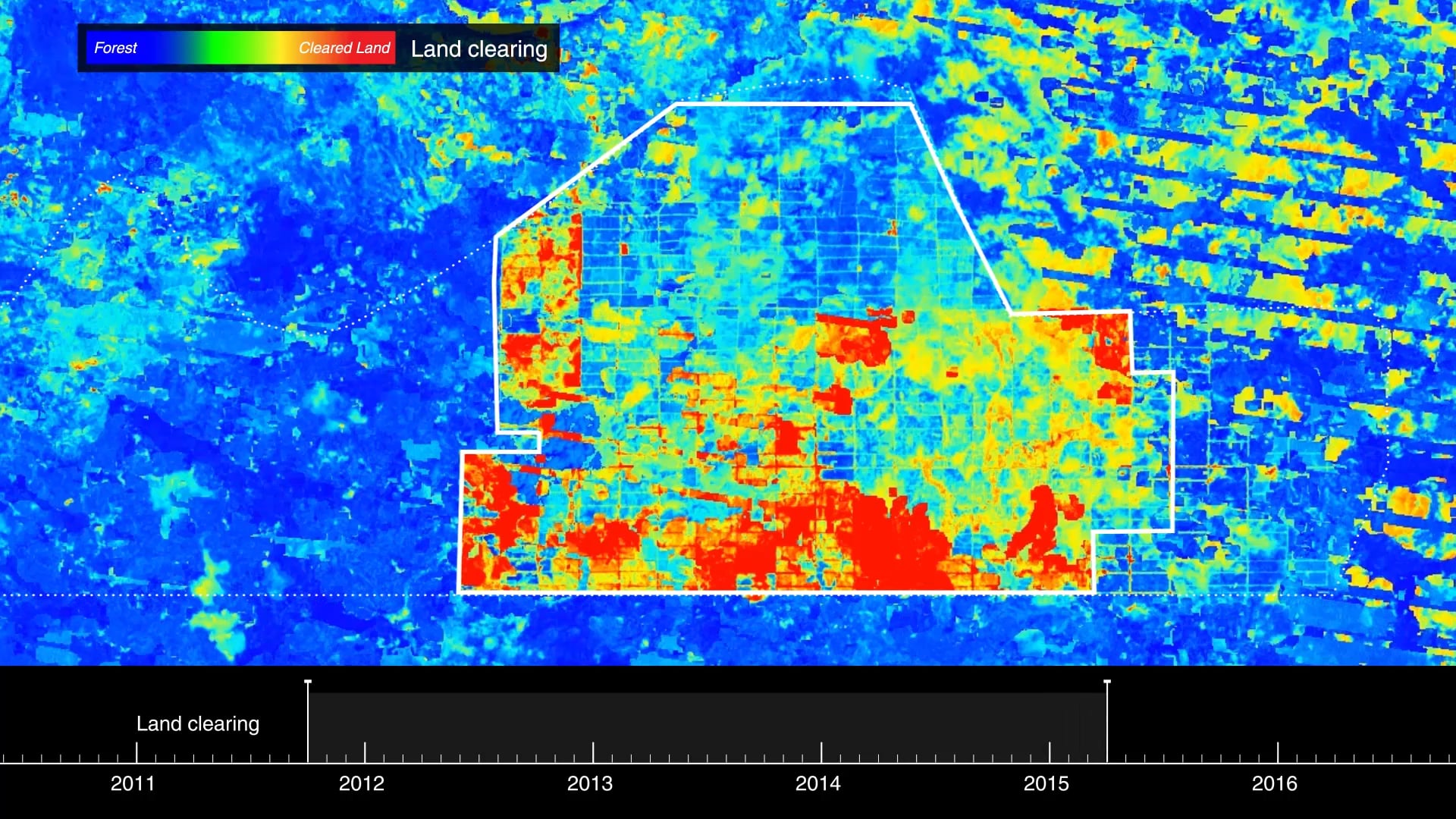 Intentional Fires in Papua