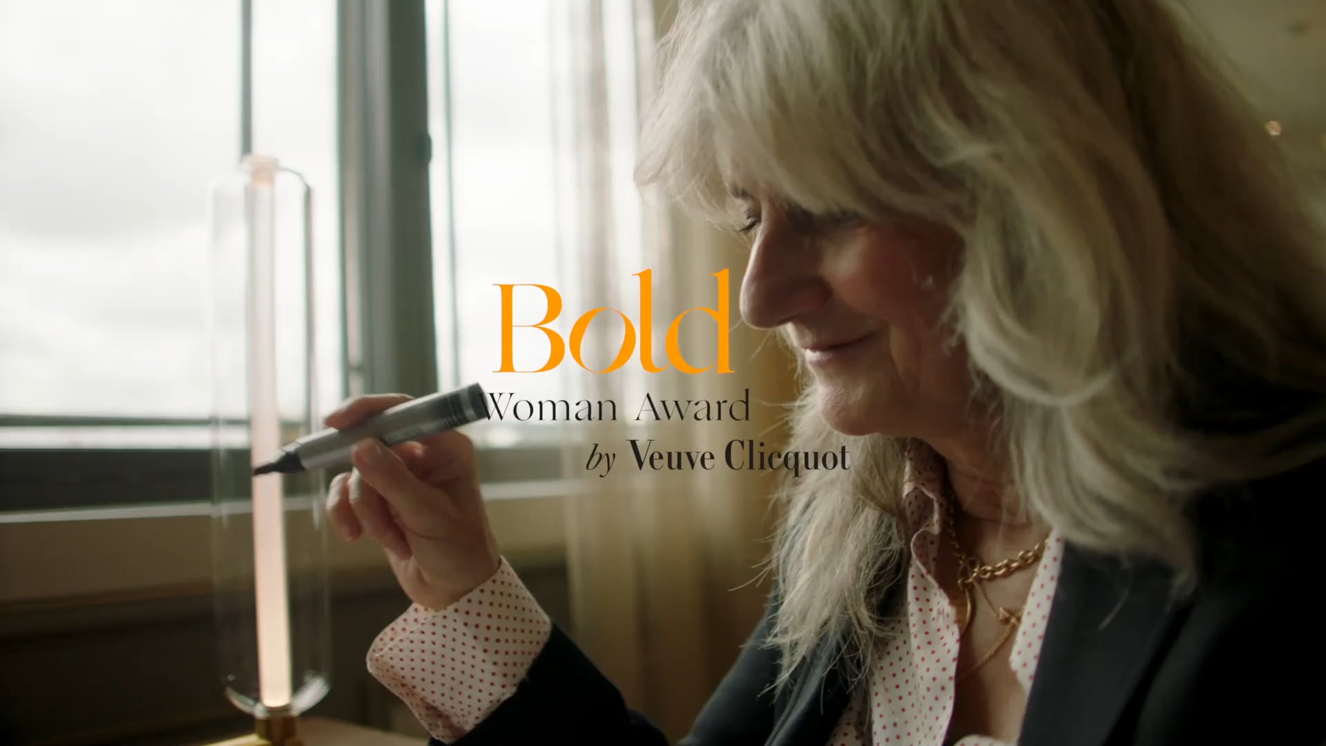 Teaser Sophie Fontanel Pour Veuve Cliquot Bold Woman Awards 2020
