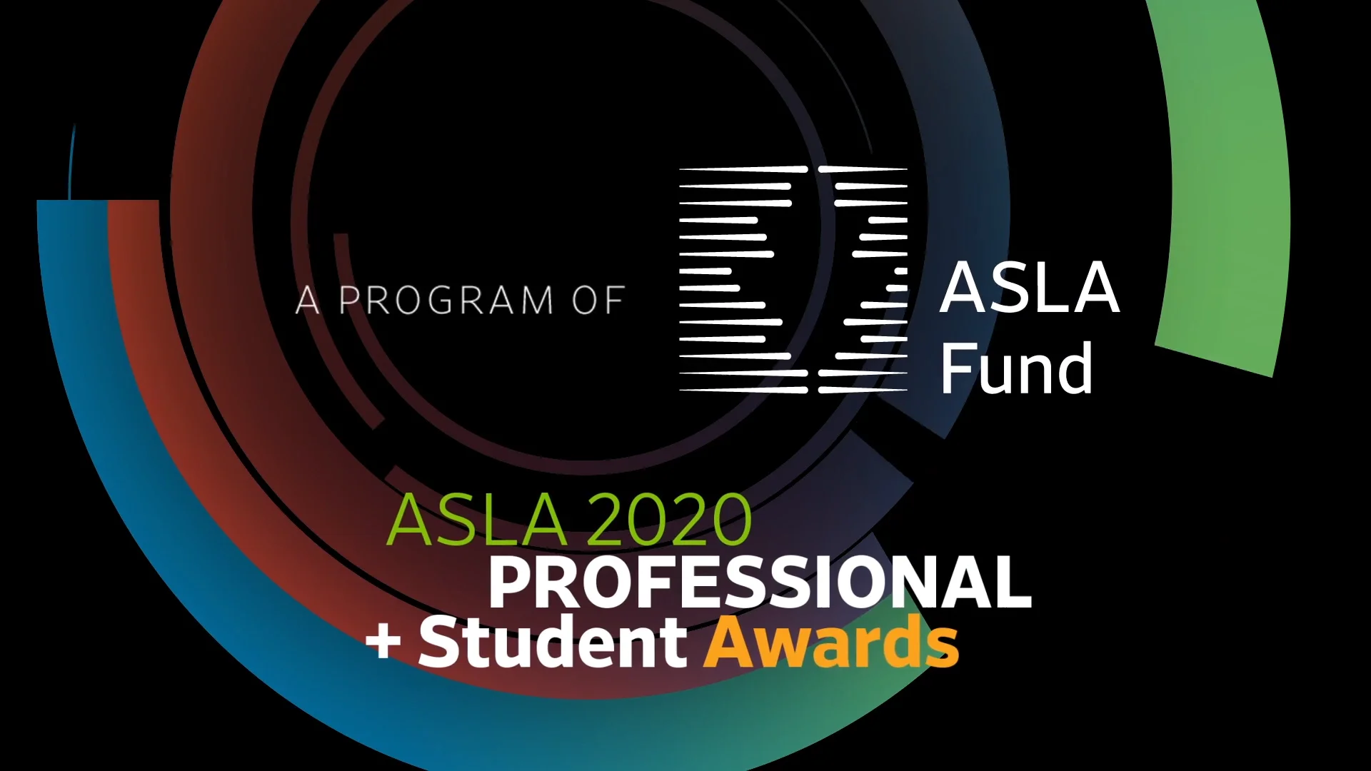 ASLA 2020 Professional and Student Awards Ceremony on Vimeo