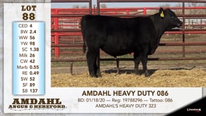 Lot #88 - AMDAHL HEAVY DUTY 086