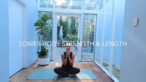 Yoga for Lower Body Strength & Length - 50 minutes