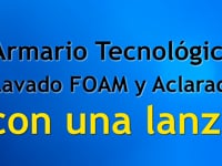 Armario Tecnológico Lavado FOAM y Aclarado 1 Pistola tecowash spain