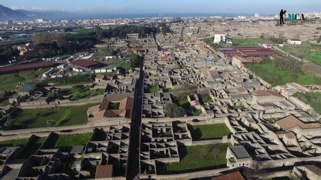 Italy, Pompeii the buried city