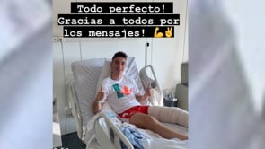 Valery Fernández passa pel quiròfan i estàrà sis setmanes de baixa