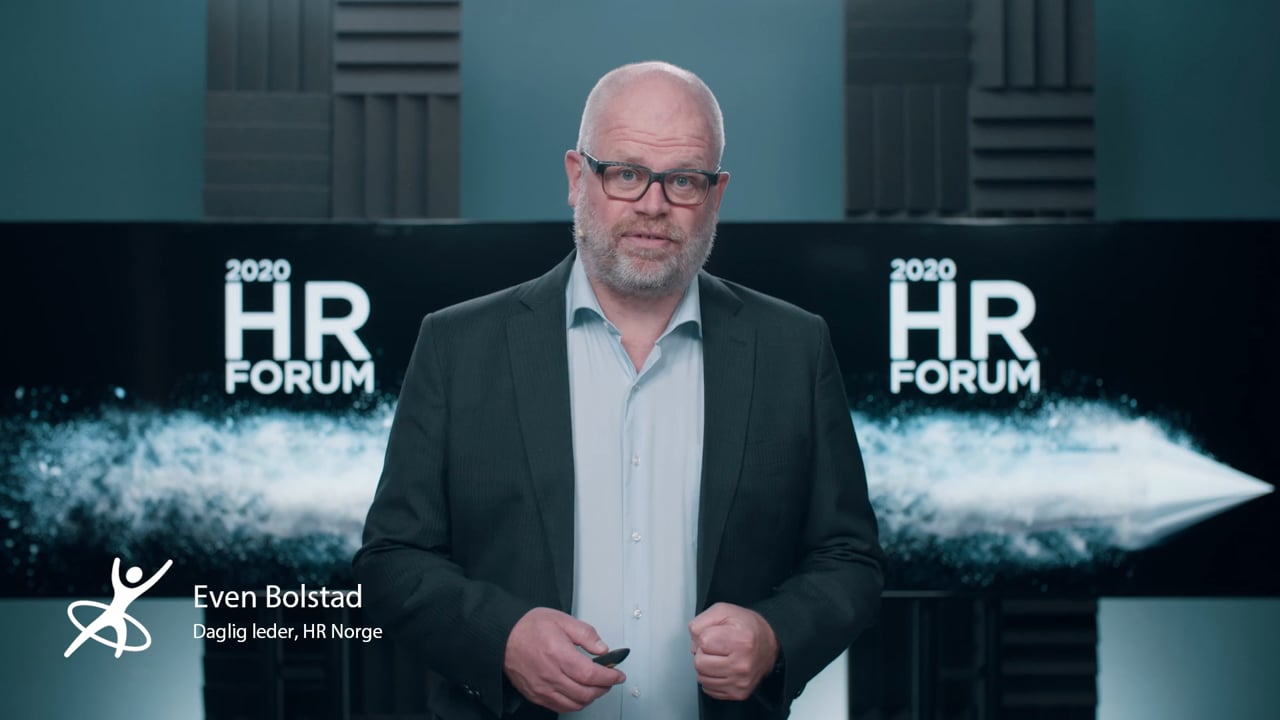 Even Bolstad åpner HR Forum 2020