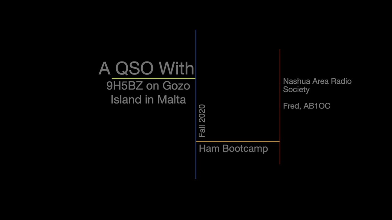 A QSO with 9H5BZ in Malta