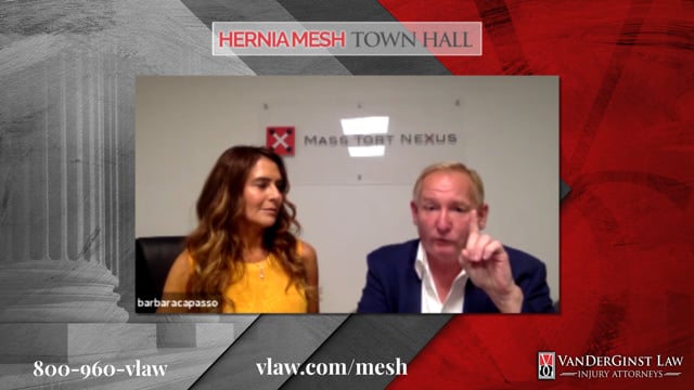 Hernia Mesh Lawsuit Town Hall Discussion