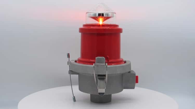 L 810 LED Steady Burning Red Obstruction Light