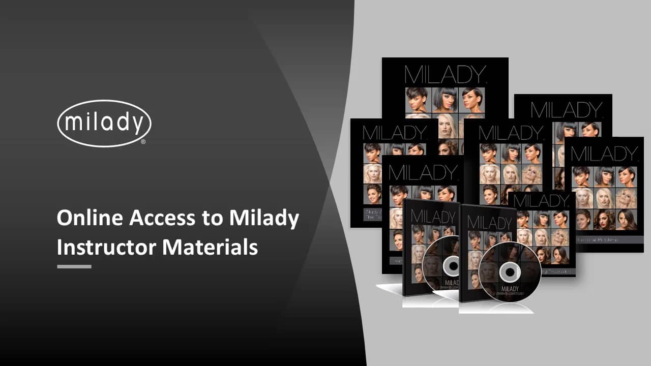 Online Access to Milady Instructor Materials on Vimeo