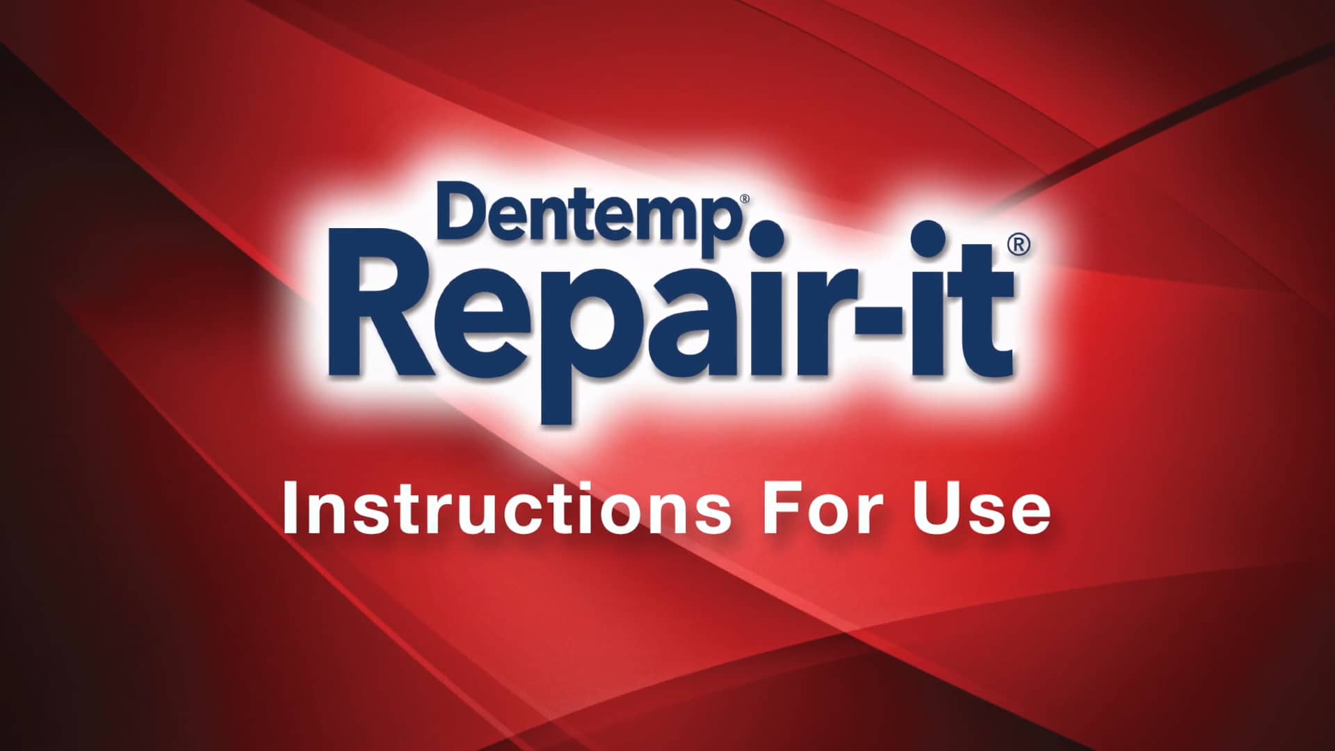 Dentemp Repairit Instructions For Use on Vimeo
