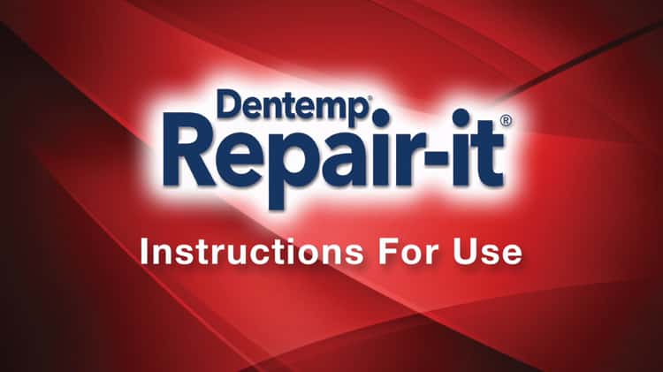 Dentemp Repair Kit - Repair-It Advanced Formula Denture Repair Kit -  Denture Repair Kit Repairs Broken Dentures - Denture Repair to Mend Cracks  
