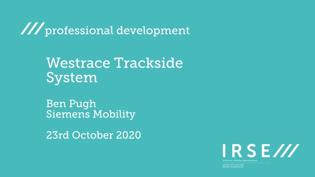 IRSE Study Group on Vimeo