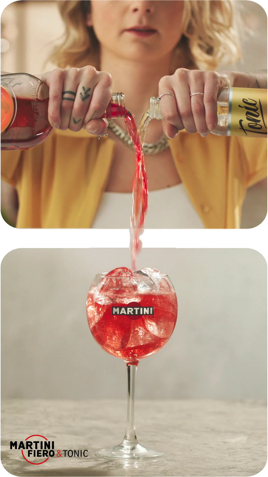 Vimeo \'Pour\' - Pinterest Martini on Fiero