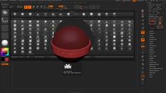 ZBrush - Essential - 03 - Outils et Fonctions - 04 - Les Brosses Curves