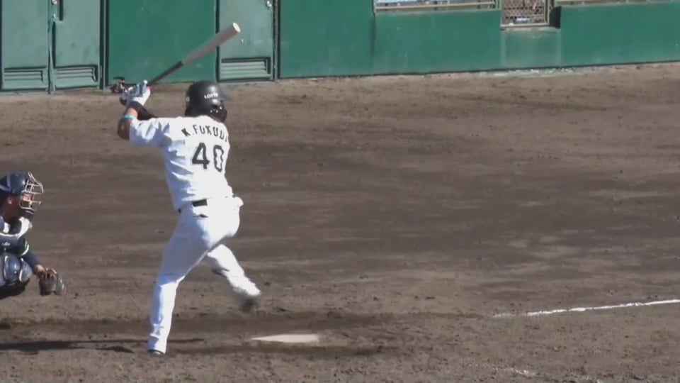 【みやざきPL】マリーンズ・福田光 逆方向へのタイムリーヒットで1点を返す!! 2020/11/13 M-S(みやざきPL)