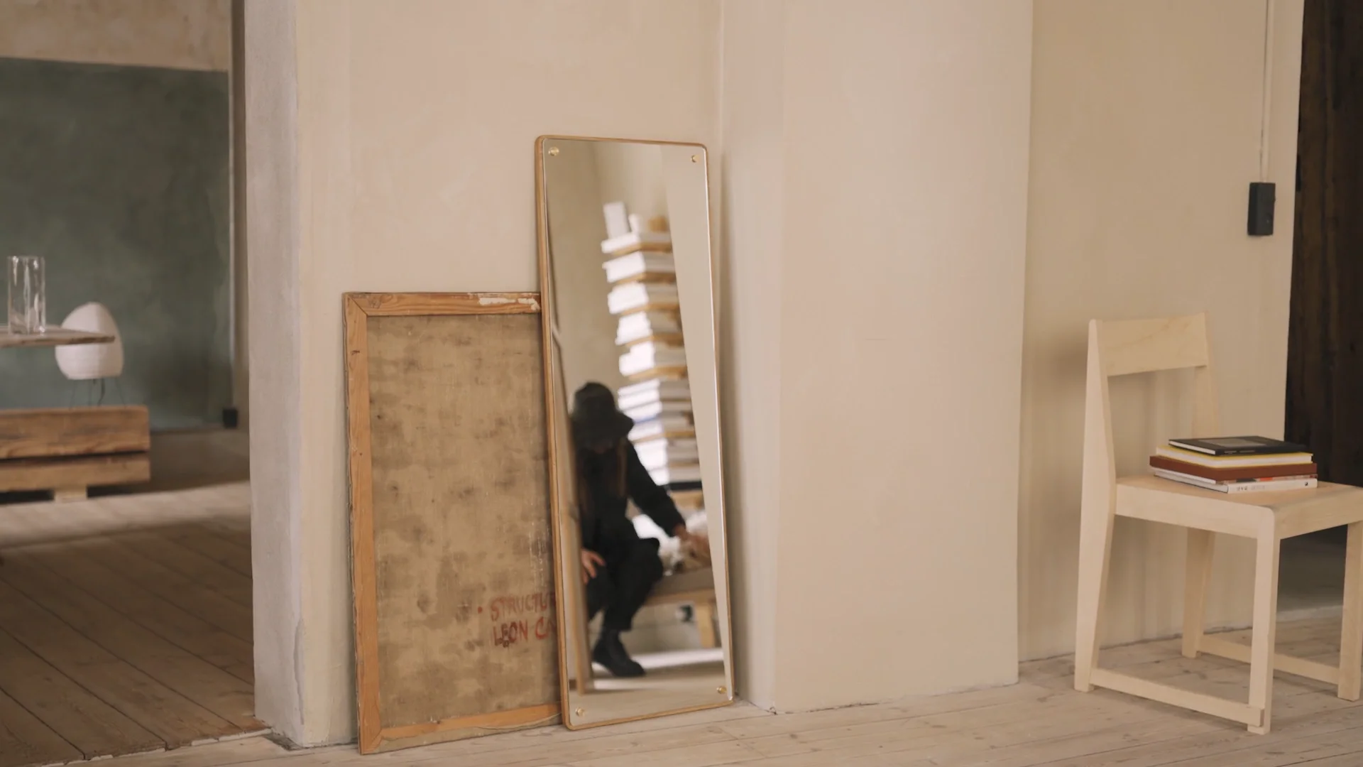 RM-1 Rectangular Mirror | Natural Oak | Large – FRAMA